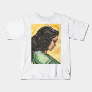 Gene Tierney Kids T-Shirt